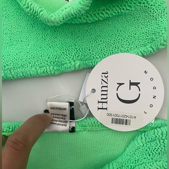 Hunza G Green Nancy Bikini - Picture 7 of 9